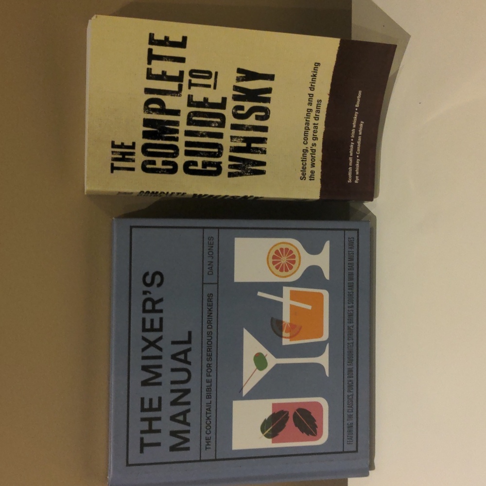 2/$15. Lot of 2 Booze Books